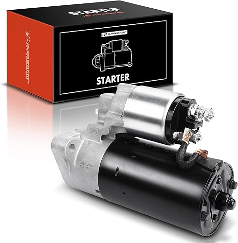 Miniatura 8 de A-Premium Motor de arranque compatible con Porsche Cayenne, 2008 2009 2010, V8 4.8L, 12V 2.0KW 10 dientes (CW) en sentido horario, reemplazo #