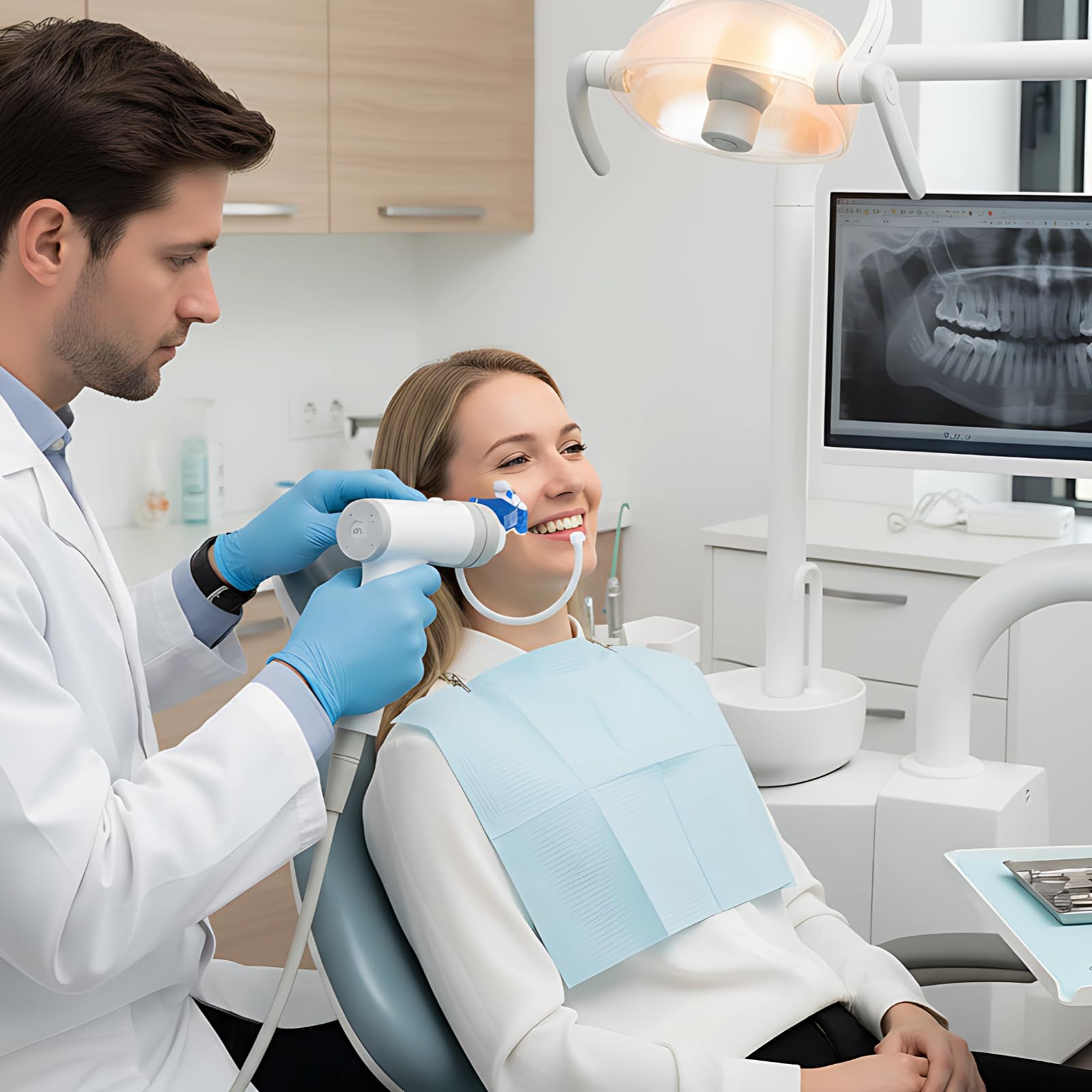 3 Stk. Dental-Röntgensensor-Halter-Set, digitaler Einweg-Sensorpositionierer, Röntgenfilm-Locator, Dental-Röntgenpositionierer für Erwachsene, Set aus 3 Haltern