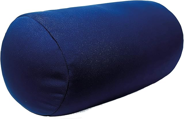 GLOW Micro Bead Travel Beanie Pillow - Soft and Squishy Relaxing Cushion with Stretchy Hypoallergenic Cover for Extra Support, Comfort and Home Stress Relief for your Head Neck Shoulders Lower Back