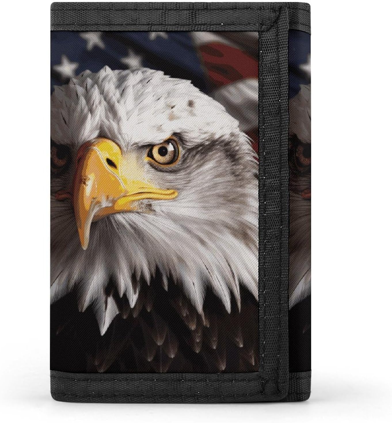 Eagle Trifold Wallet with Cash Pocket & Card Holder