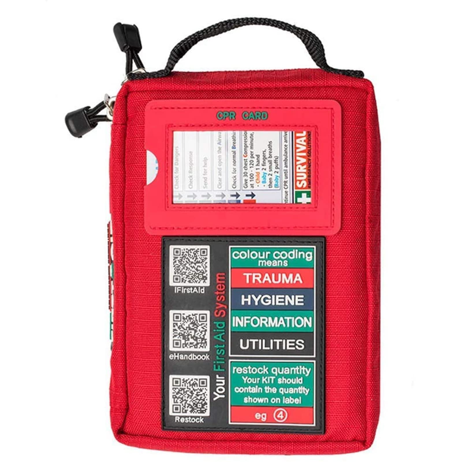 Przenośna apteczka pierwszej pomocy, apteczka pierwszej pomocy, Oxford Cloth Home Medical Storage Bag, do samochodu, turystyki pieszej, kempingu, podróży, biura, sportu, polowania