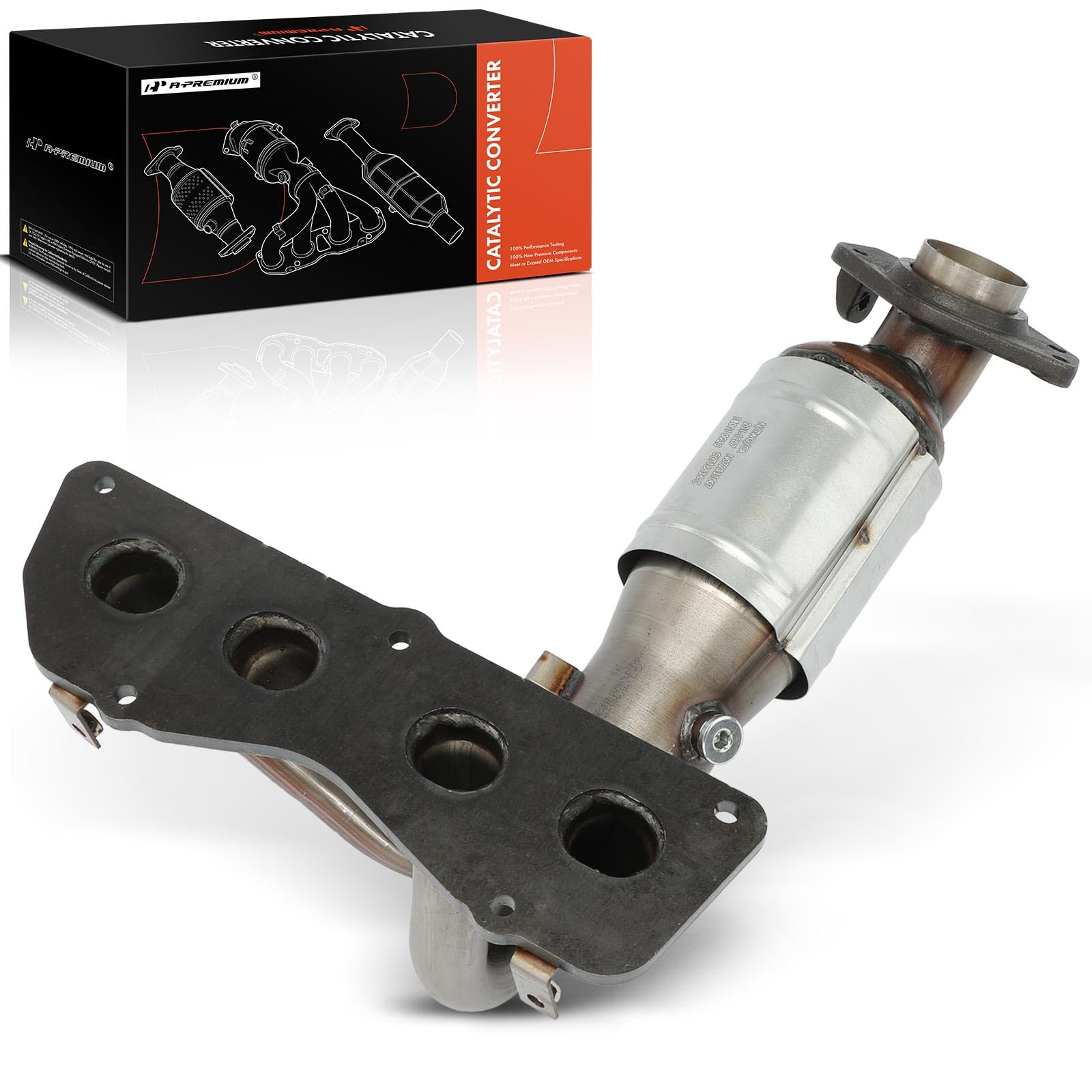 A-Premium Exhaust Manifold Catalytic Converter Kit Direct-Fit Compatible with Toyota RAV4 2009-2018 & Scion tC 2011-2016, 2.5L, EPA Compliant, Replace# 2505136180