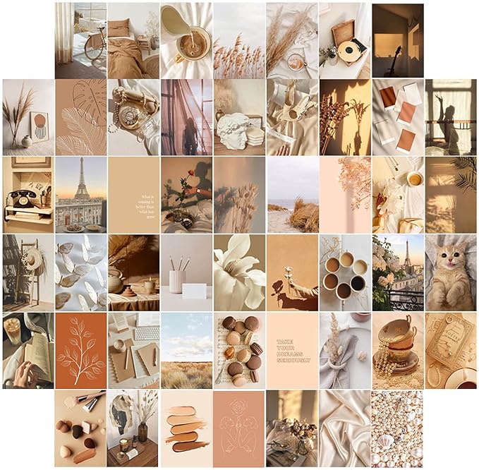 50PCS Wall Collage Kit Aesthetic Picture Room Decor Retro 80s Aesthetic