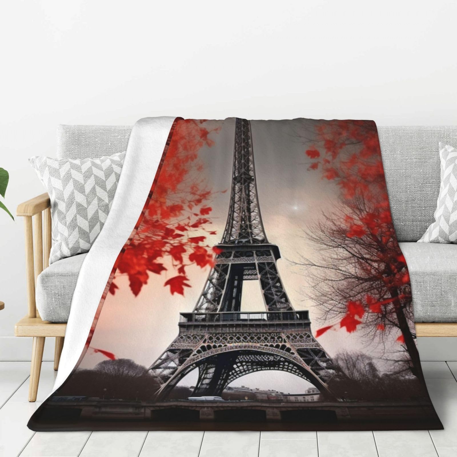 Couverture Tour Eiffel d'automne pour des soirées cocooning au salon