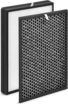 Air Purifier Filter,Compatible for Sharp,Filter and Carbon Filter for Air Purifier FX-J80SA-W FX-J80UW-W FX-J80A-W FX-J80J-W