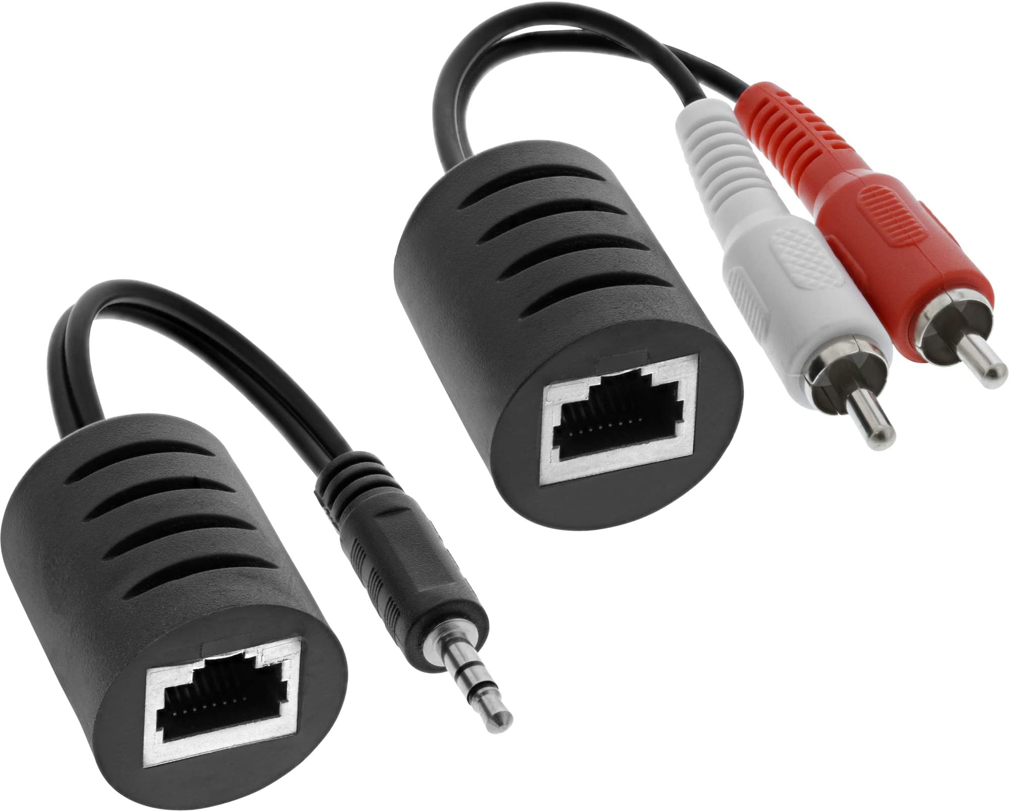 InLine 89003 passive RJ45 audio adaptor (pack of 2)