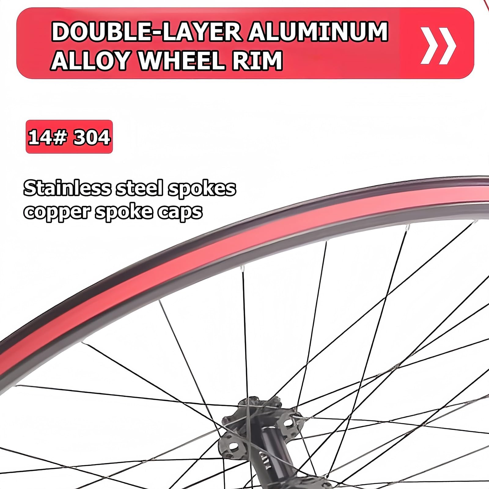 Juego de Ruedas 700C con Freno de Disco, bujes de Aluminio con Eje pasante de 12x100/12x142 mm, Cassette HG de 32 radios para Bicicletas de Carretera/Gravel de 7-12 velocidades