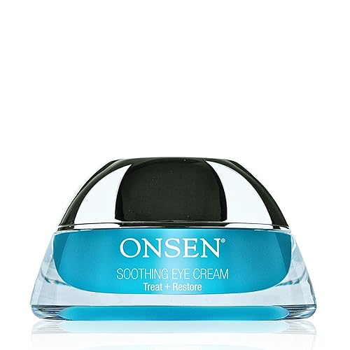 Onsen Secret Under Eye Cream Anti-Aging Eye Cream Tratamiento Gel Sagrado Japonés Termal Minerales para arrugas y ojeras, crema de ojos reafirmante