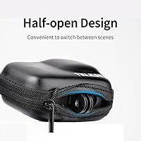 Vista 6 de TELESIN G2 - Funda de batería + funda de transporte pequeña para GoPro Hero 12 Hero 11 Hero 10 Hero 9, puerta de batería resistente al agua y a