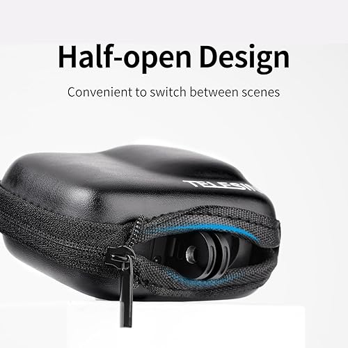 Miniatura 6 de TELESIN G2 - Funda de batería + funda de transporte pequeña para GoPro Hero 12 Hero 11 Hero 10 Hero 9, puerta de batería resistente al agua y a la