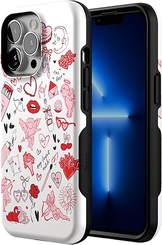 Vista 238 de Casely iPhone 13 Pro Case Compatible with MagSafe Blue Marble Case