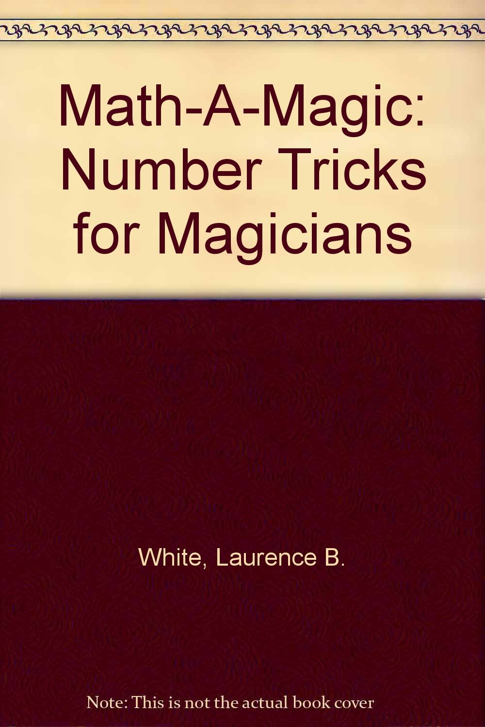 Math-A-Magic livre de tours de magie avec les chiffres cadeau idéal