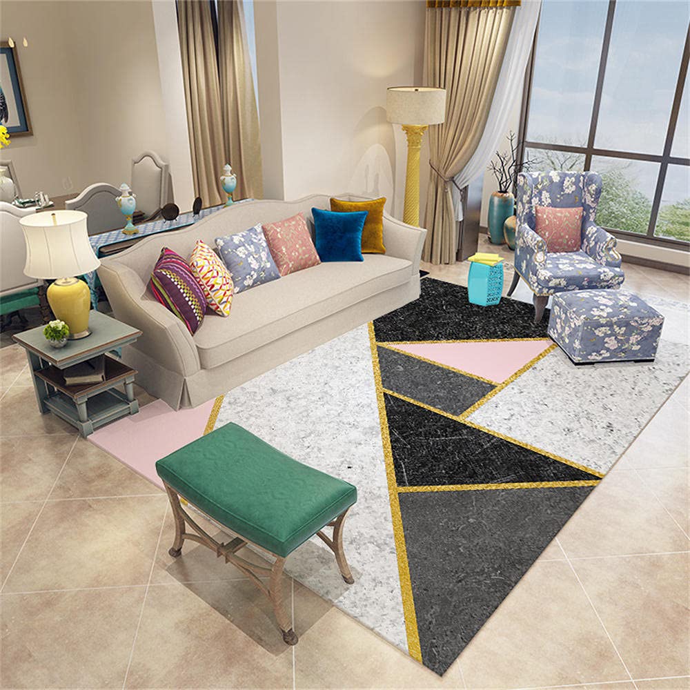 Tapis chambre enfant fille anti glisse pour un coin jeu sécurisé