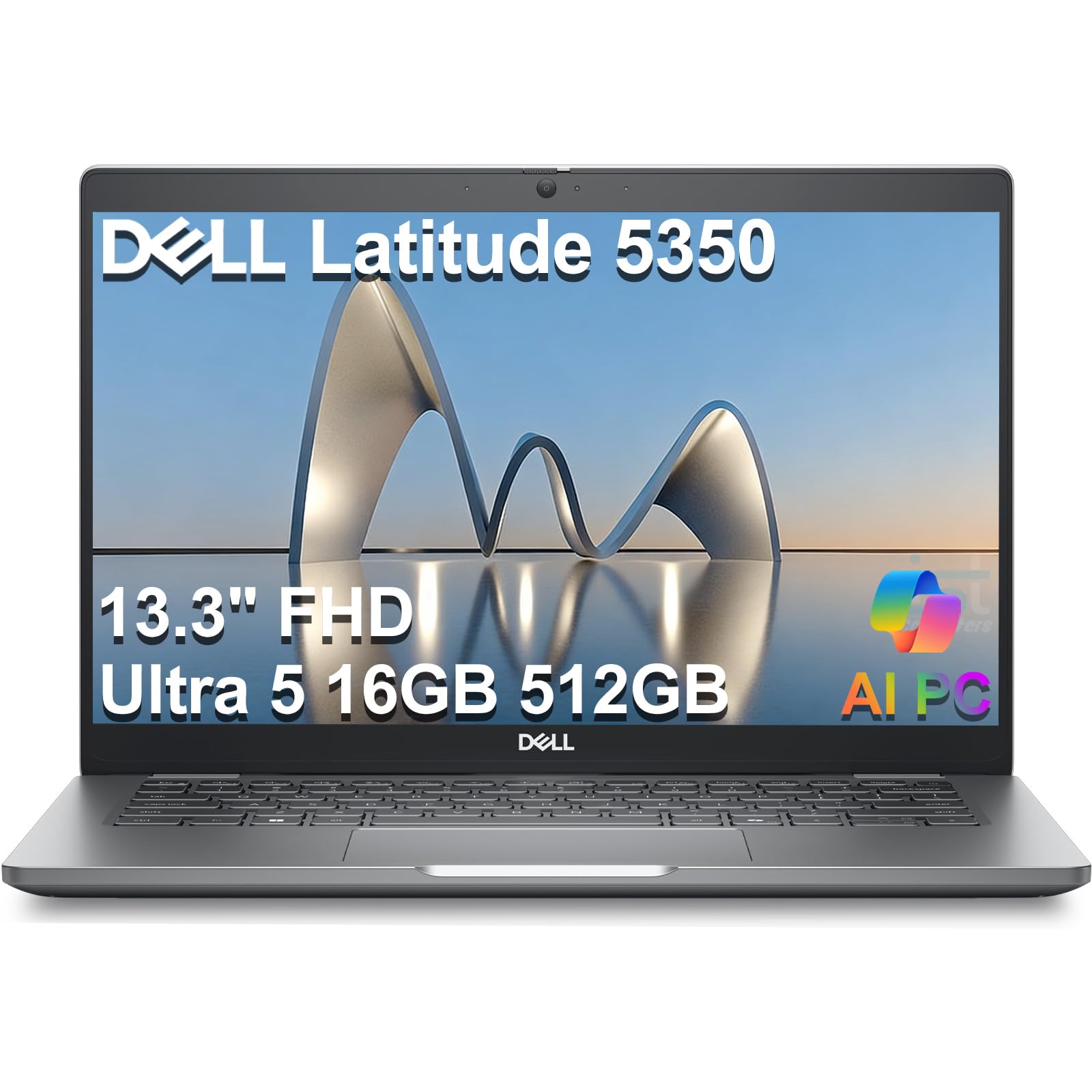 Dell Latitude 5450 5000 Business AI PC Laptop (14" FHD Touchscreen, Intel 12-Core Ultra 5 135U (> i7-1355U), 16GB DDR5, 512GB SSD), Backlit, Fingerprint, 1080p IR Webcam, 2x Thunderbolt 4, Win 11 Pro