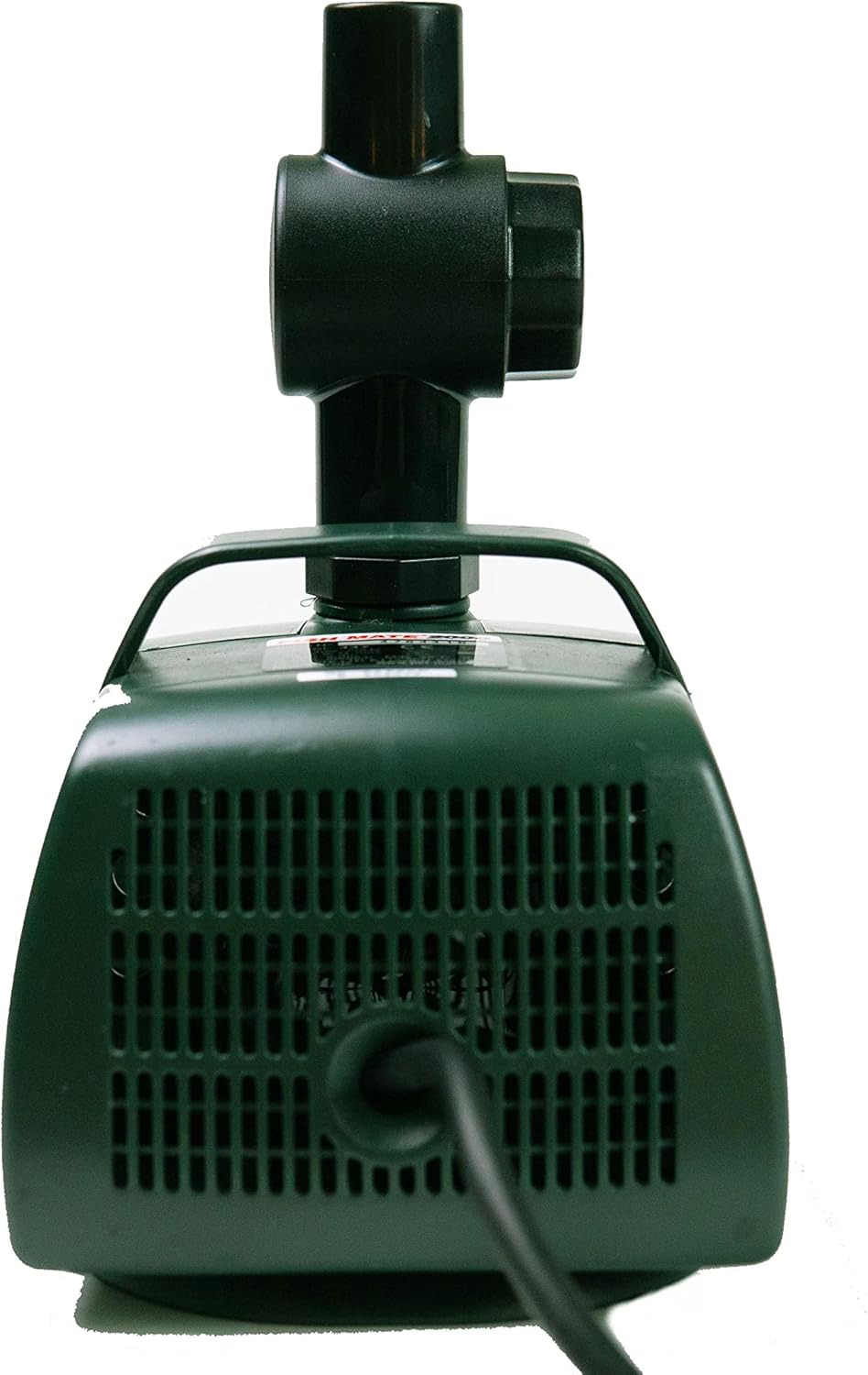 Fish Mate 500 Submersible Pond Pump, 530 Gallons Per Hour – Energy Efficient Water Pump with Anti-Clog Filter, Ceramic Shaft Bearings, 4-Pattern Fountain Kit for Ponds & Water Features