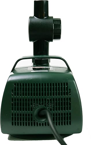 Miniatura 7 de Fish Mate Bomba sumergible de 500 estanques  530 galones por hora de caudal, rodamientos de eje de cerámica, filtro antiobstrucción, eficiencia