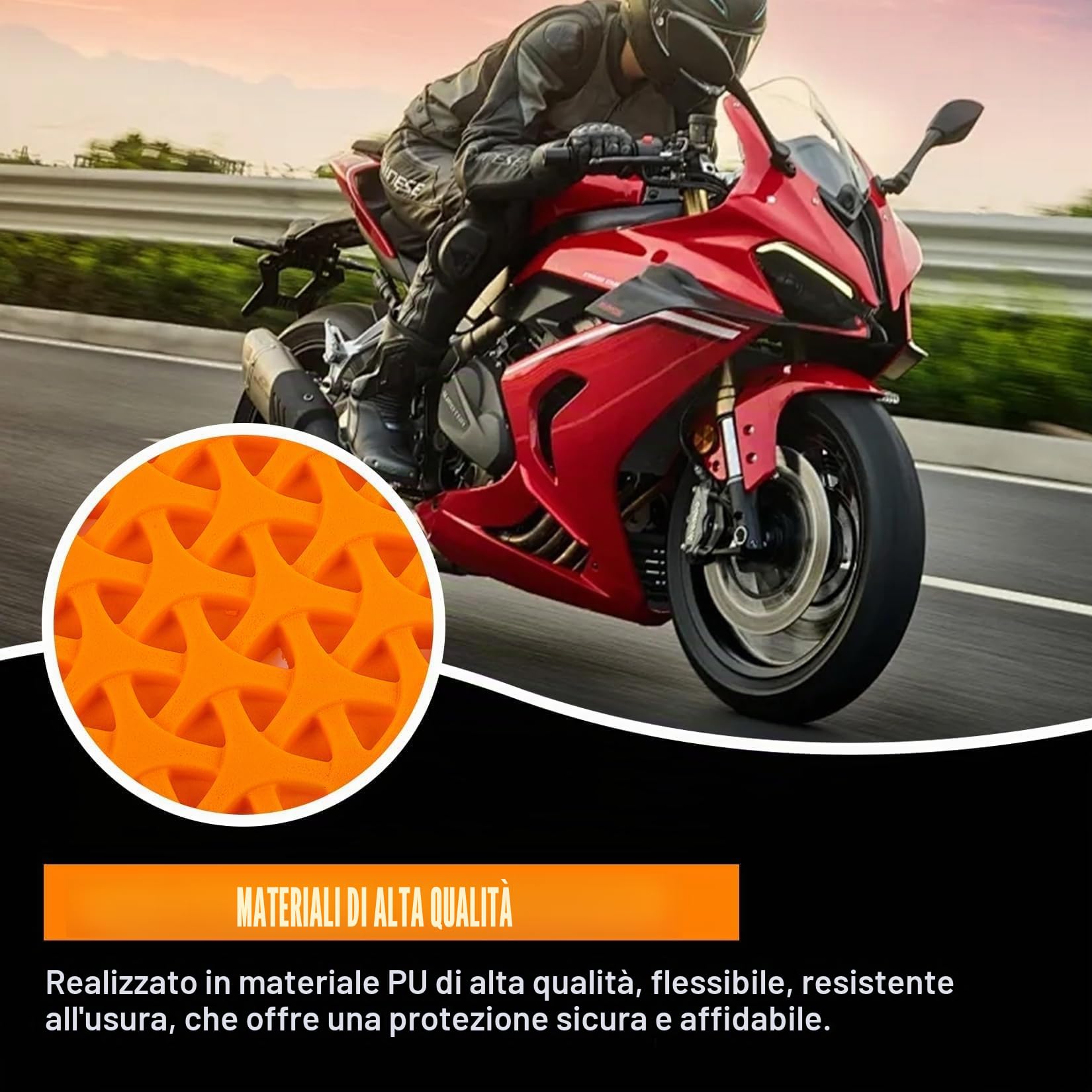 PSLER CE-1 Protezione per la Schiena del Motociclista Inserti Rimovibili per La Giacca dell'armatura del Motociclista Protezioni per La Moto Paraschiena Moto