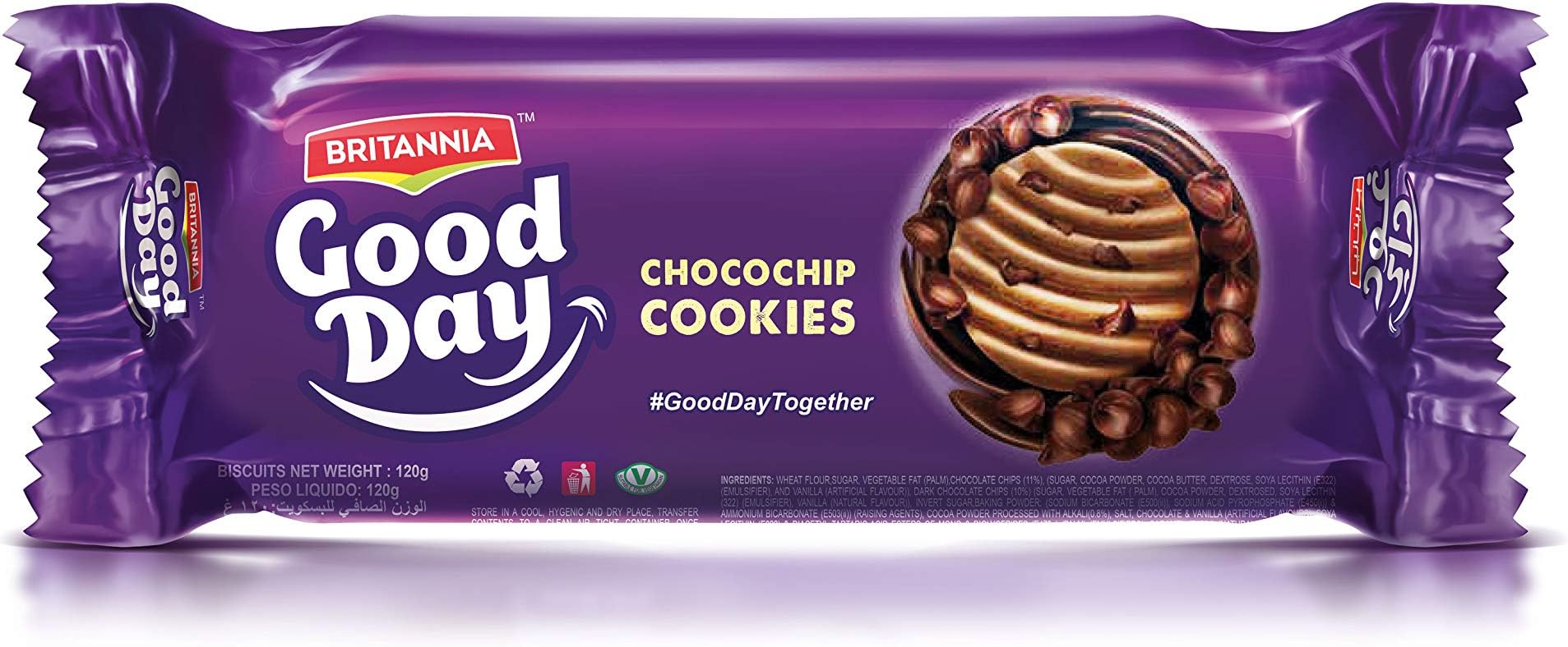Good Day Chocolate Chip Cookies 120g
