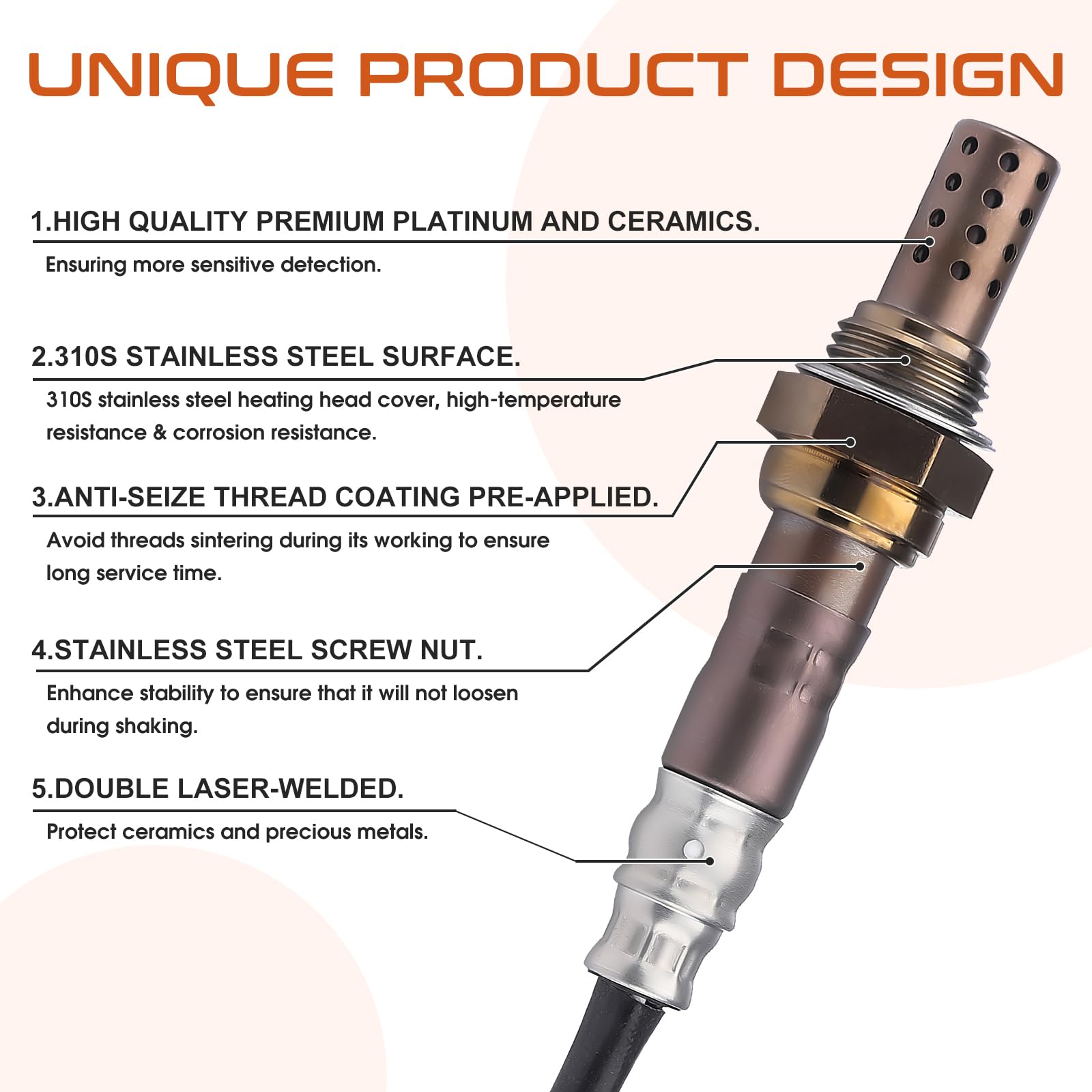 Snapklik.com : 234-4407 Oxygen O2 Sensor Downstream Fit For Chevy GMC ...