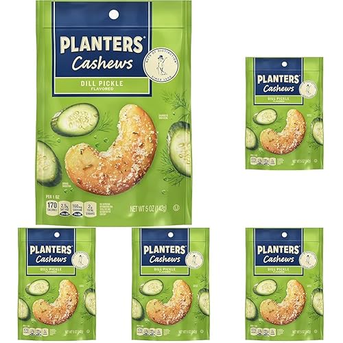 Miniatura 10 de PLANTERS Almendras de Cashew con Romero y Sal Marina - Paquetes de Snack de Mezcla de Frutos Secos - Snack con Romero y Sal Marina, Mezcla de Frutos