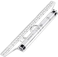 Vista 1 de MyLifeUNIT Regla rodante paralela de dibujo multiusos