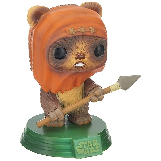 Funko Pop Star Wars: Across The Galaxy - Wicket With Pin, Amazon Exclusive,Multicolor