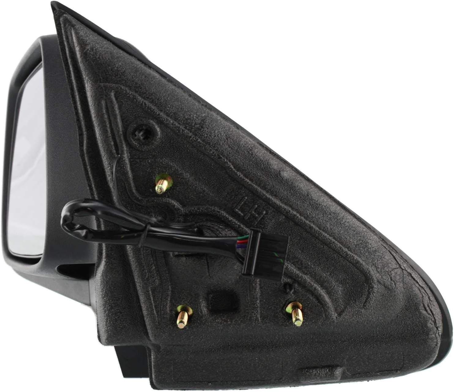 Kool Vue Driver Side Power Heated Mirror, Car Vanity Mirror for Jeep Grand Cherokee 2005-2010 Without Memory, Textured