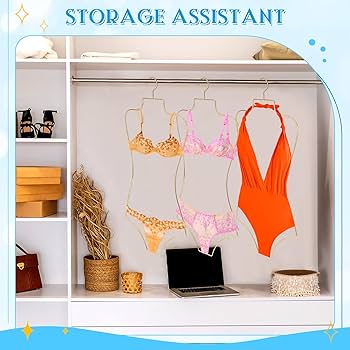 Amazon.com: Taiyin 16 Pcs Body Shape Swimsuit Hanger Metal
