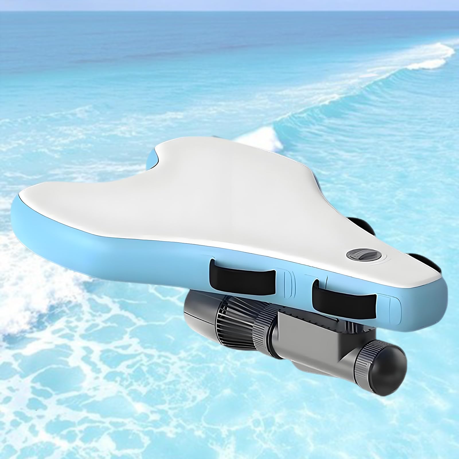 ExoticaBlend Jet Board Electric Surfboard, Inflatable Bodyboard with 500W/700W Motor, 10000/16000mAh Battery, Dual-Mode for Beginners & Pros, Saltwater-Resistant 500W-10A
