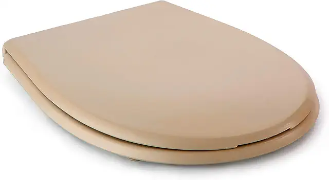 TATAY Universal Toilet Seat - Beige, Oval, Easy Installation | WC Bril Kopen