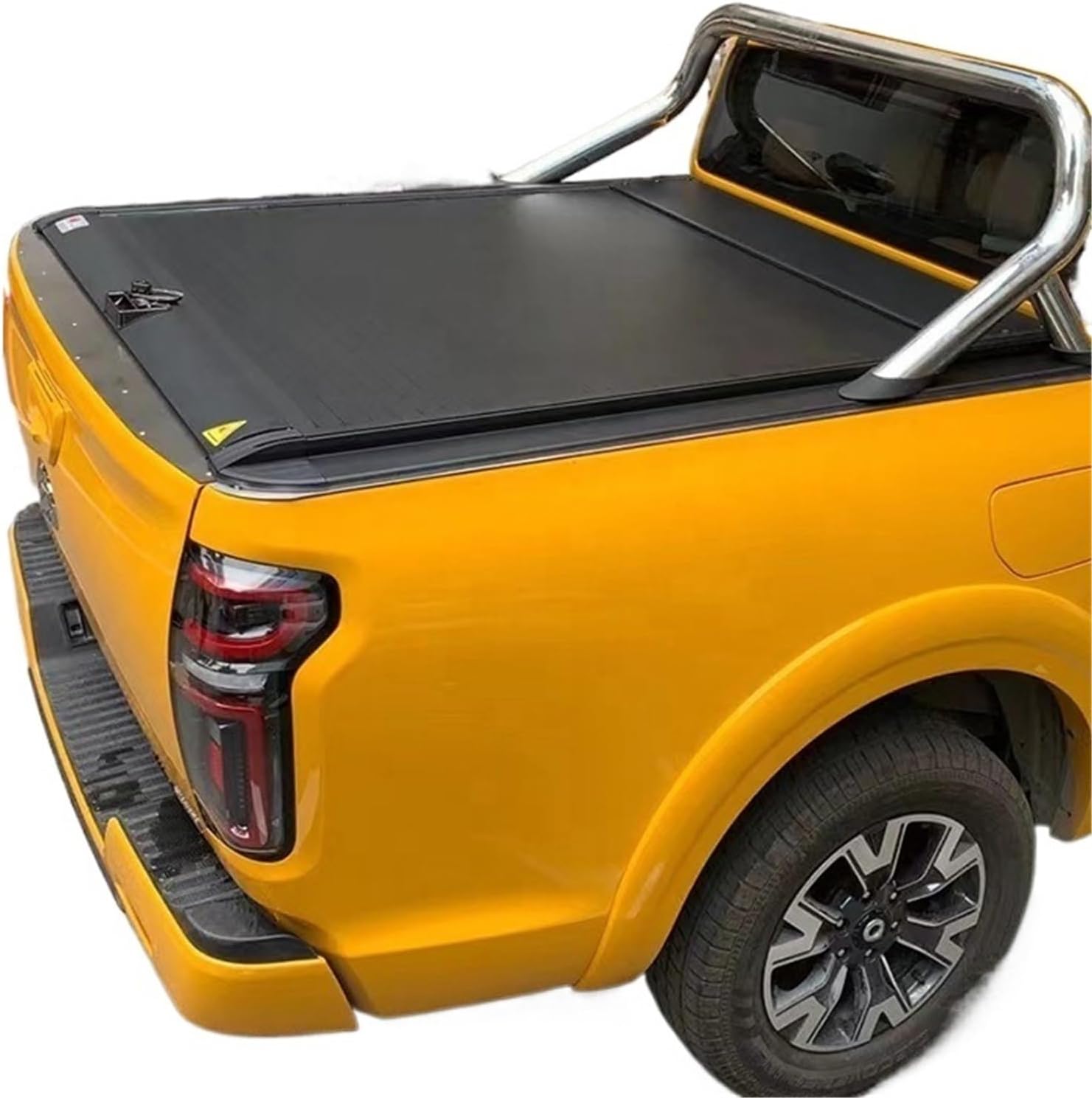 Compatible with GWM Poer/Pao/P Series Pickup Accessories Cover Truck Bed Password Roller Lid Tonneau Cover for Carton Box Matte Black