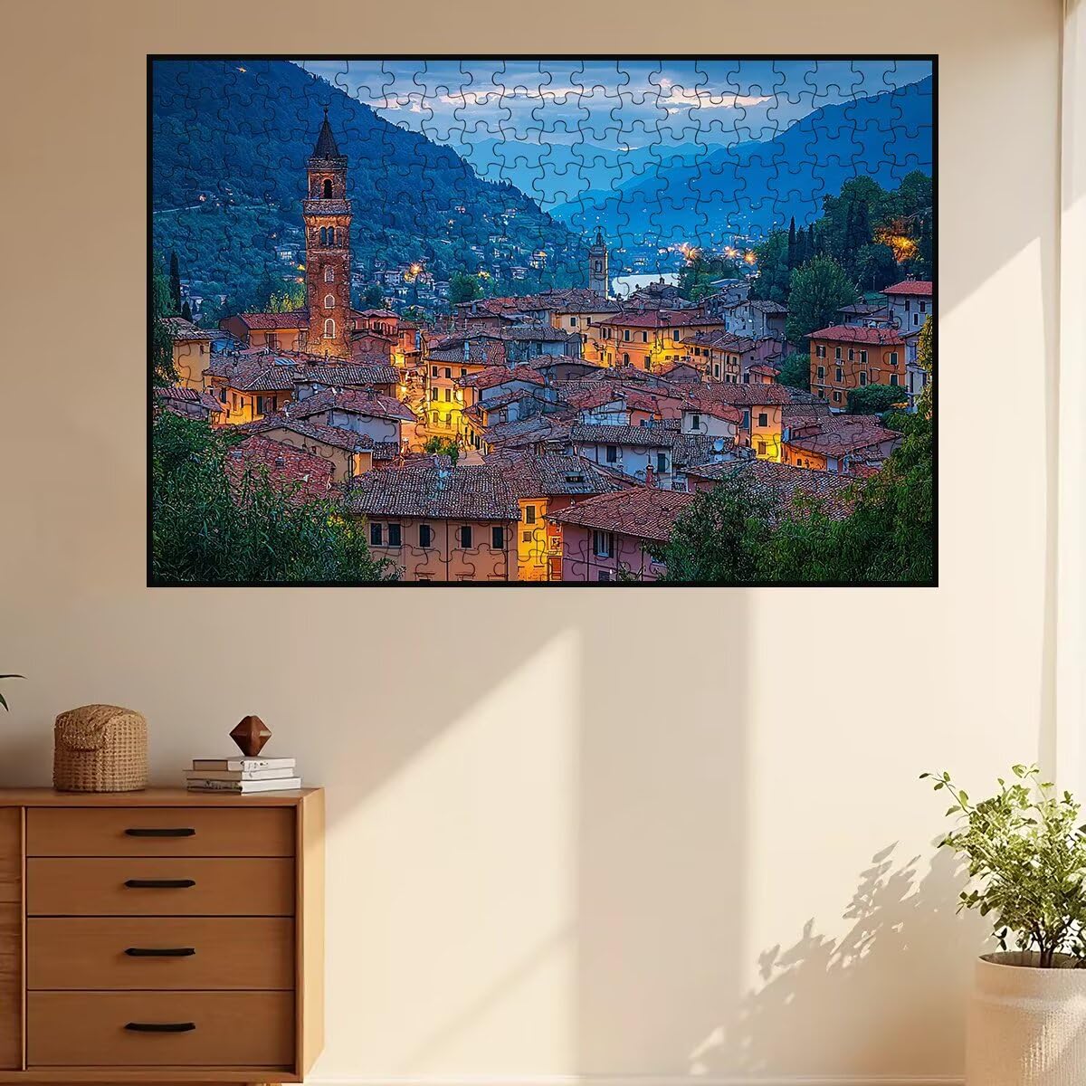 Puzzle dla dorosłych, 1000 wiejskich puzzli, 1000 sztuk, dla dorosłych, drewniane puzzle do dekoracji wnętrz, niemożliwe gry logiczne, wyjątkowe prezenty dla kobiet, prezenty dla mężczyzn, wymagający