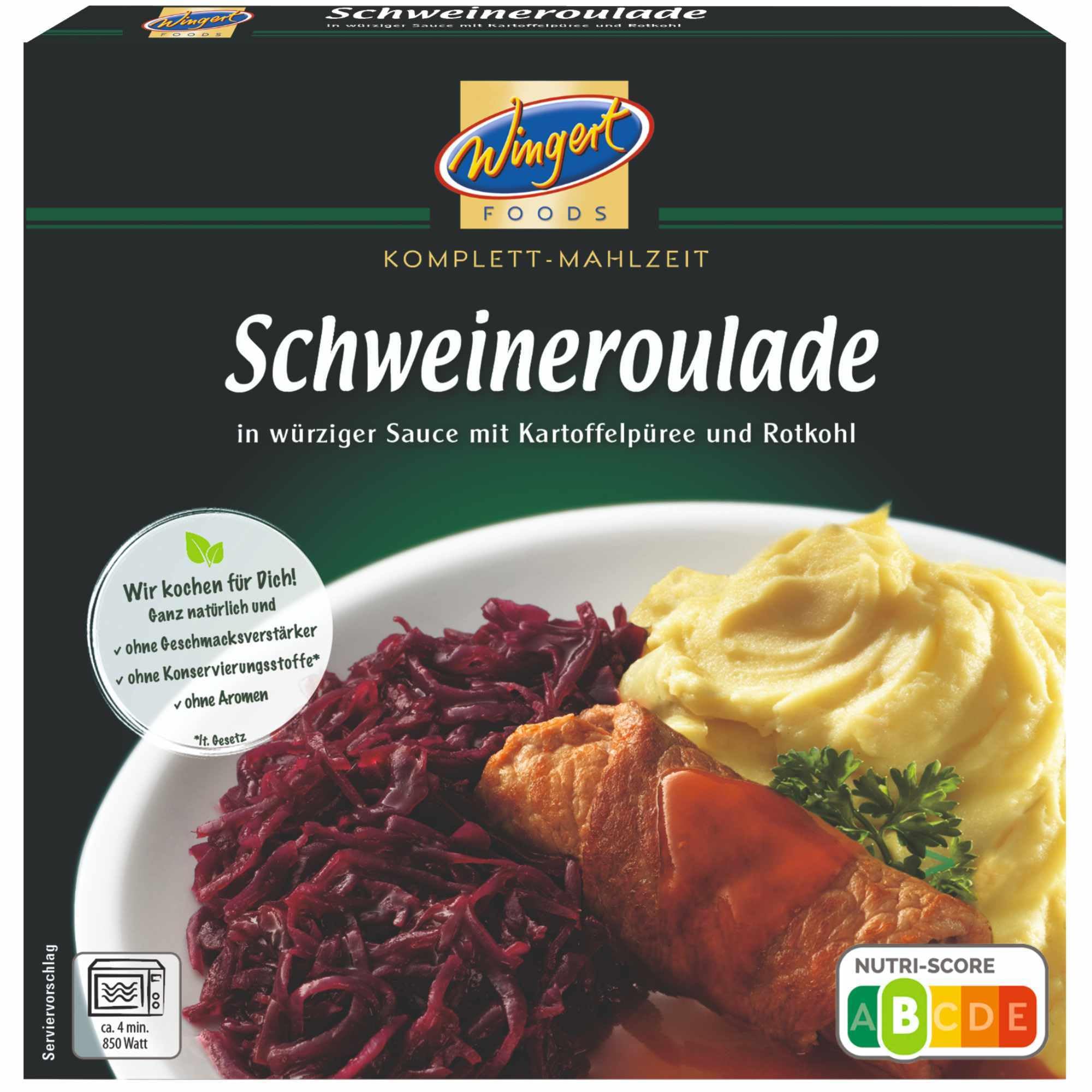 usy Bundle für Wingert Schweineroulade 6er Pack (6x480g Packung) + usy Block