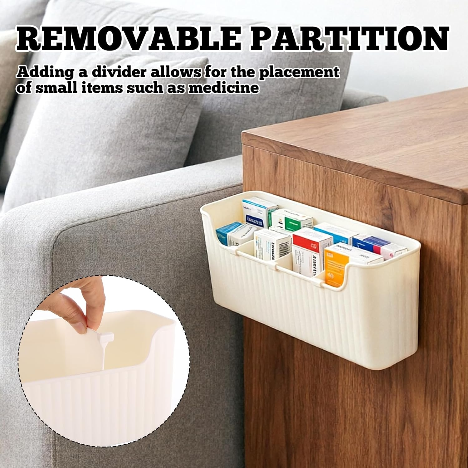 FMOACEN 2 Pcs Kitchen Cabinet Door Organizer Plastic Lid Organizer