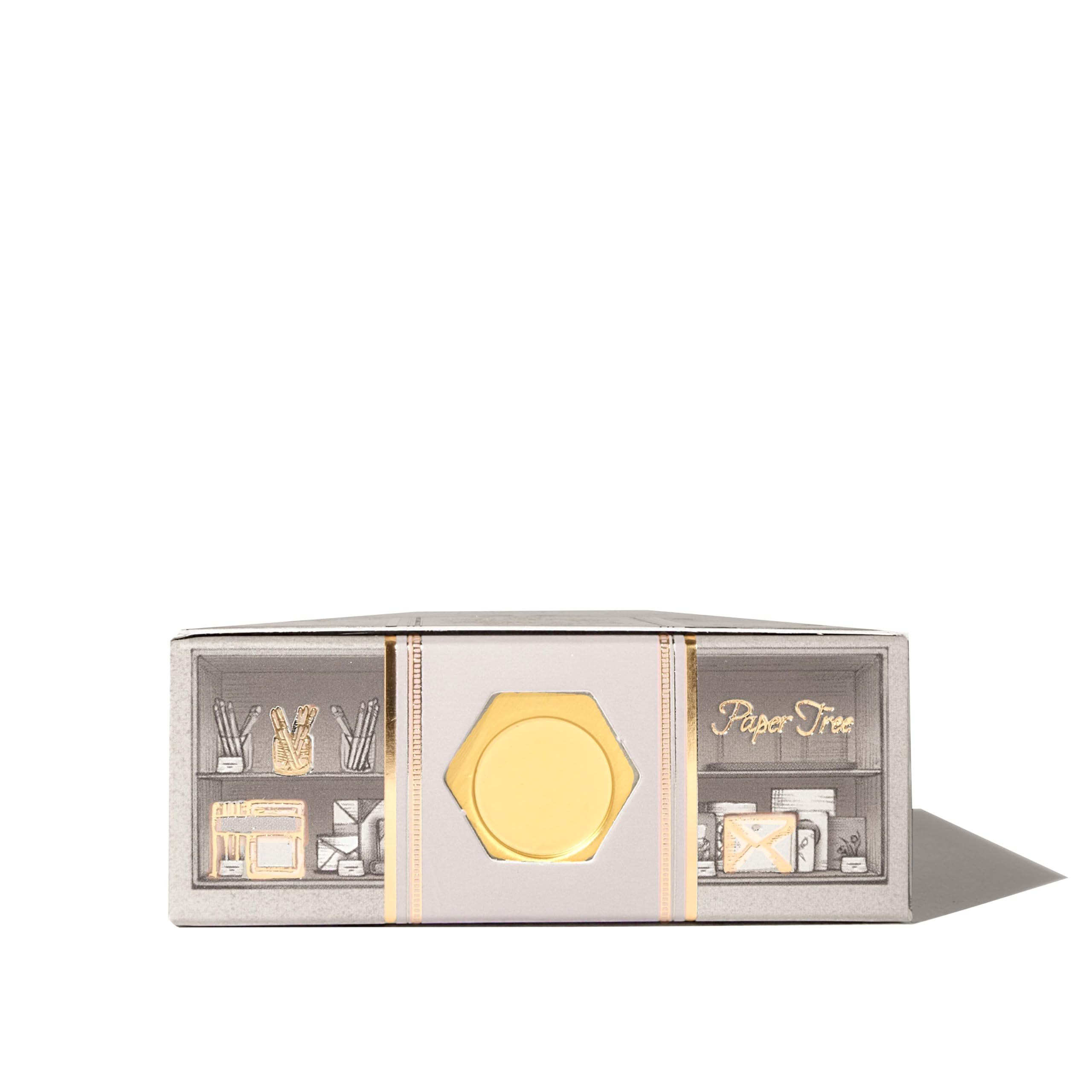 Ferris Wheel Press Fountain Pen Ink | Everyday Ink Collection | Grigio caldo con oro shimmer | 38 ml