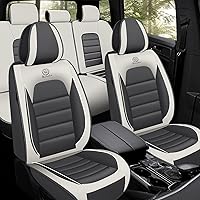 Vista 12 de Funda de asiento de cuero personalizada para Nissan Murano 2003-2026, protectores de asiento de cuero impermeables, fundas de asiento de máxima