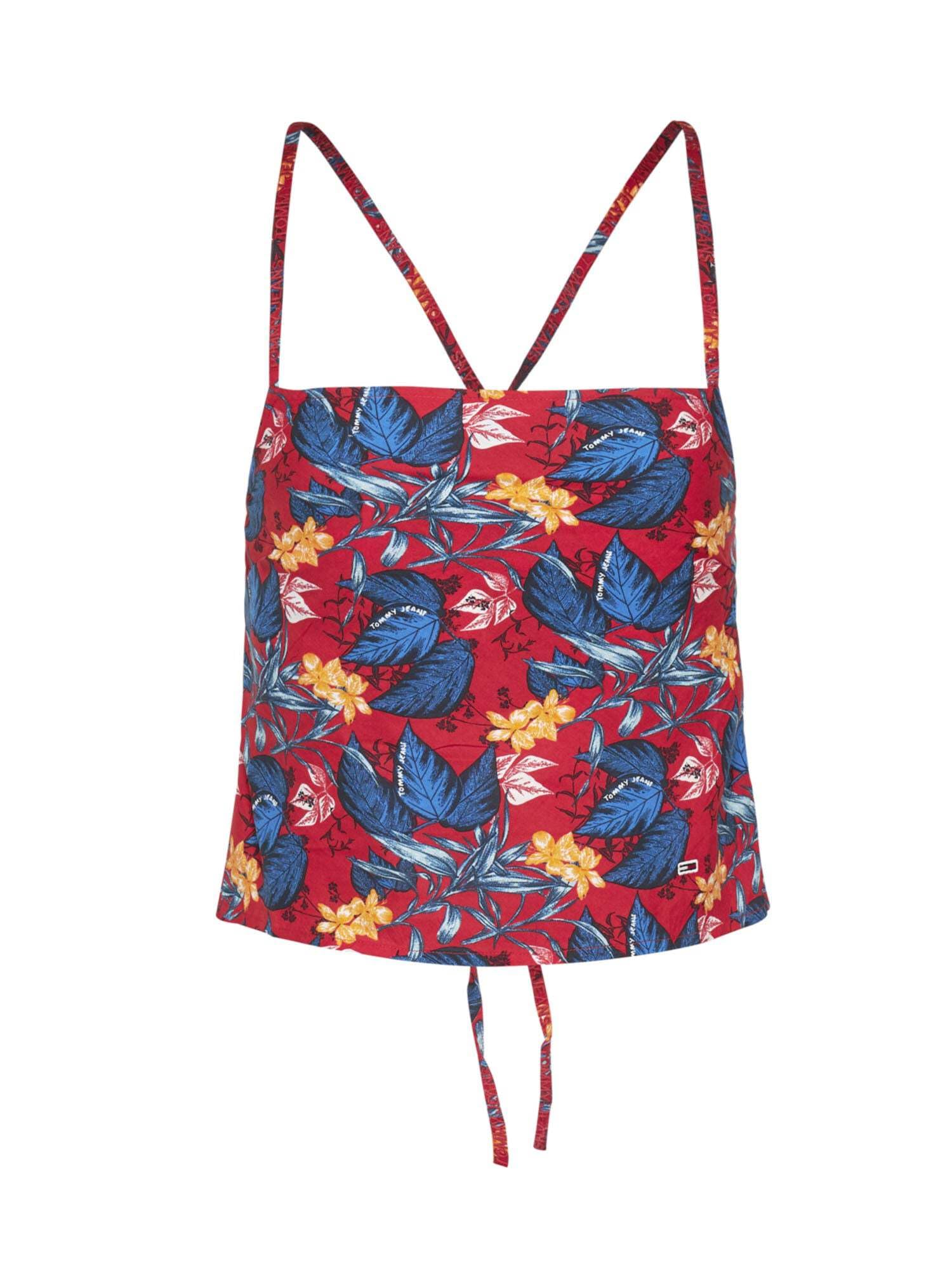 Caraco Tommy Jeans débardeur fluide coloré col V pour femme Mul