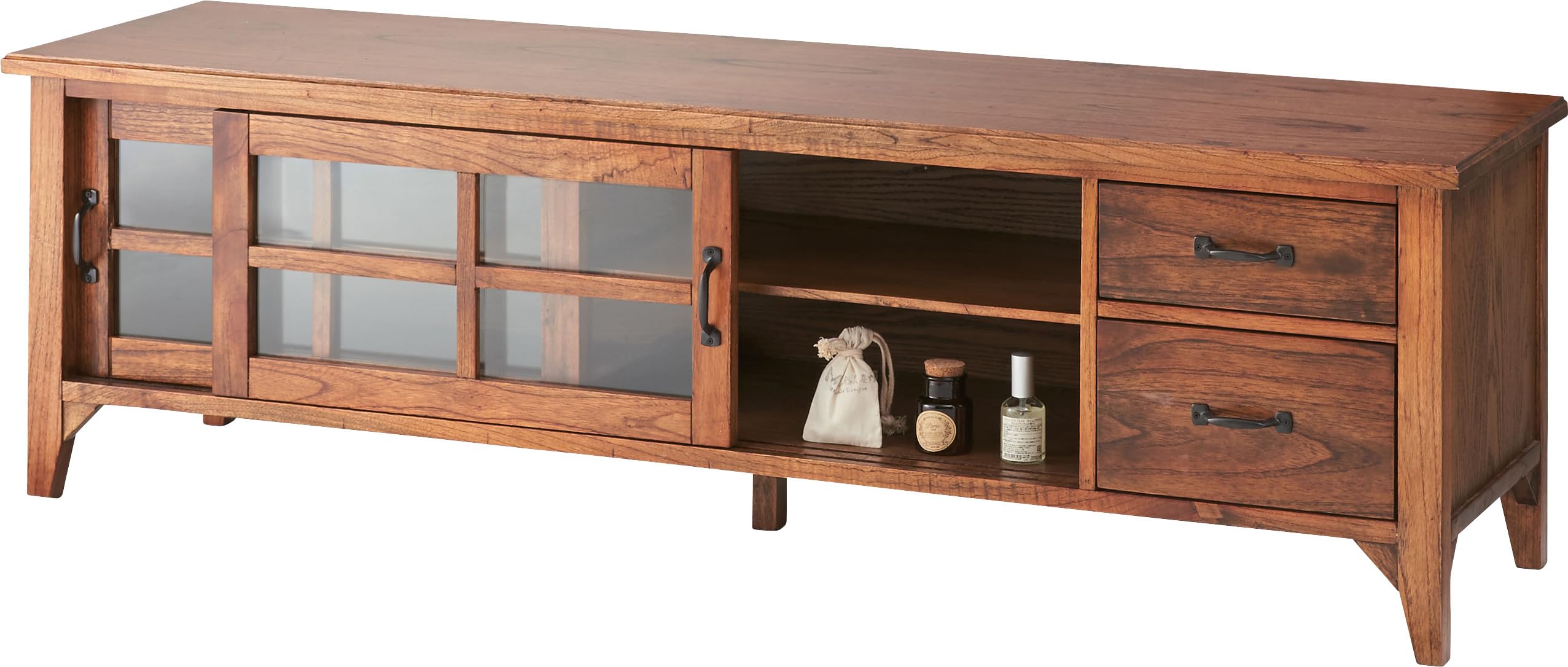 Amazon｜東谷 AZUMAYA ティンバー ローボード ワイド PM-306 ブラウン