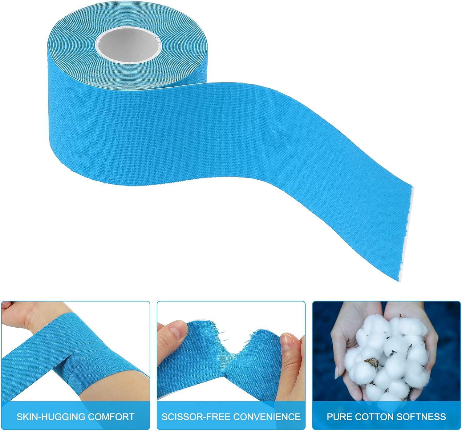 PATIKIL Aerial Hoop Tape, Athletic Tape Adhesive Non-Slip Grip Tape Yoga Rig Sports Tape for Wrapping Exercises Gymnastics