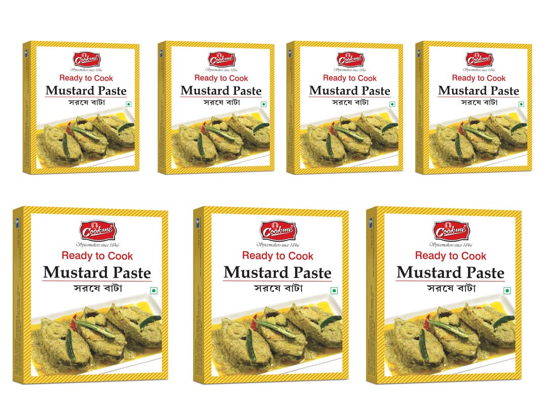 Cookme Mustard Paste 350 grams (7 Pkt of 50 grams each) (B09V2GP4QY) Amazon Price History, Amazon Price Tracker