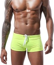 Casey Kevin Men's Swimming Trunks, Men's Swimming Shorts, Short Tight Fitting Swimming Shorts, Quick-Drying Swimming Trunks