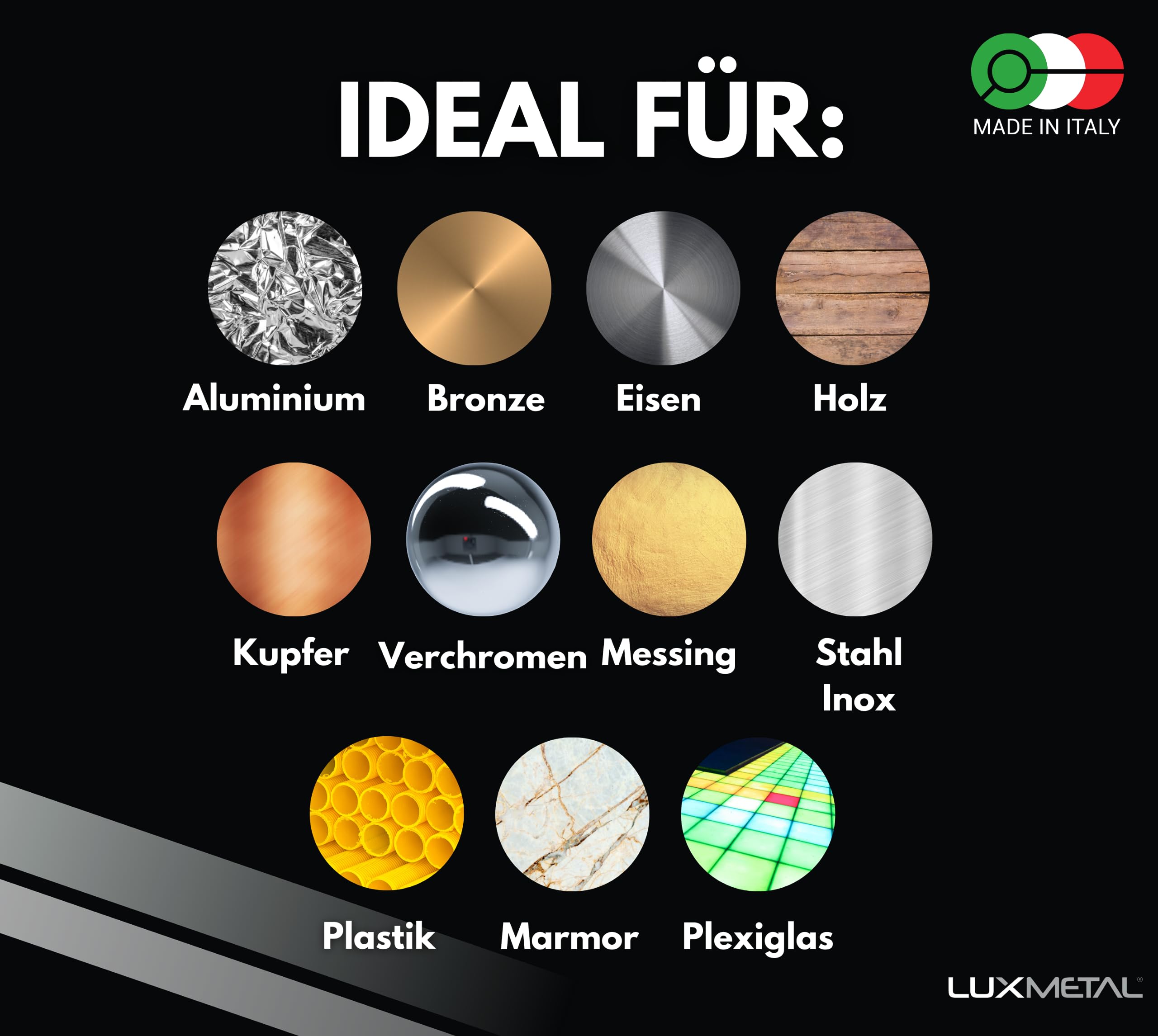 Polierpaste Messern Grün 700 g Ultrafein Schleifpaste für Spiegelnden Glanz Auf Aluminium Eisen Messing Chrom Kunststoff Holz Marmor und Weitere Metall - Perfekt Zum Polieren von Edelstahl