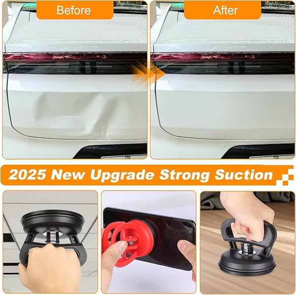 Car Dent Puller, Auto Body Repair Tool for Dents, Objects Moving - 2
