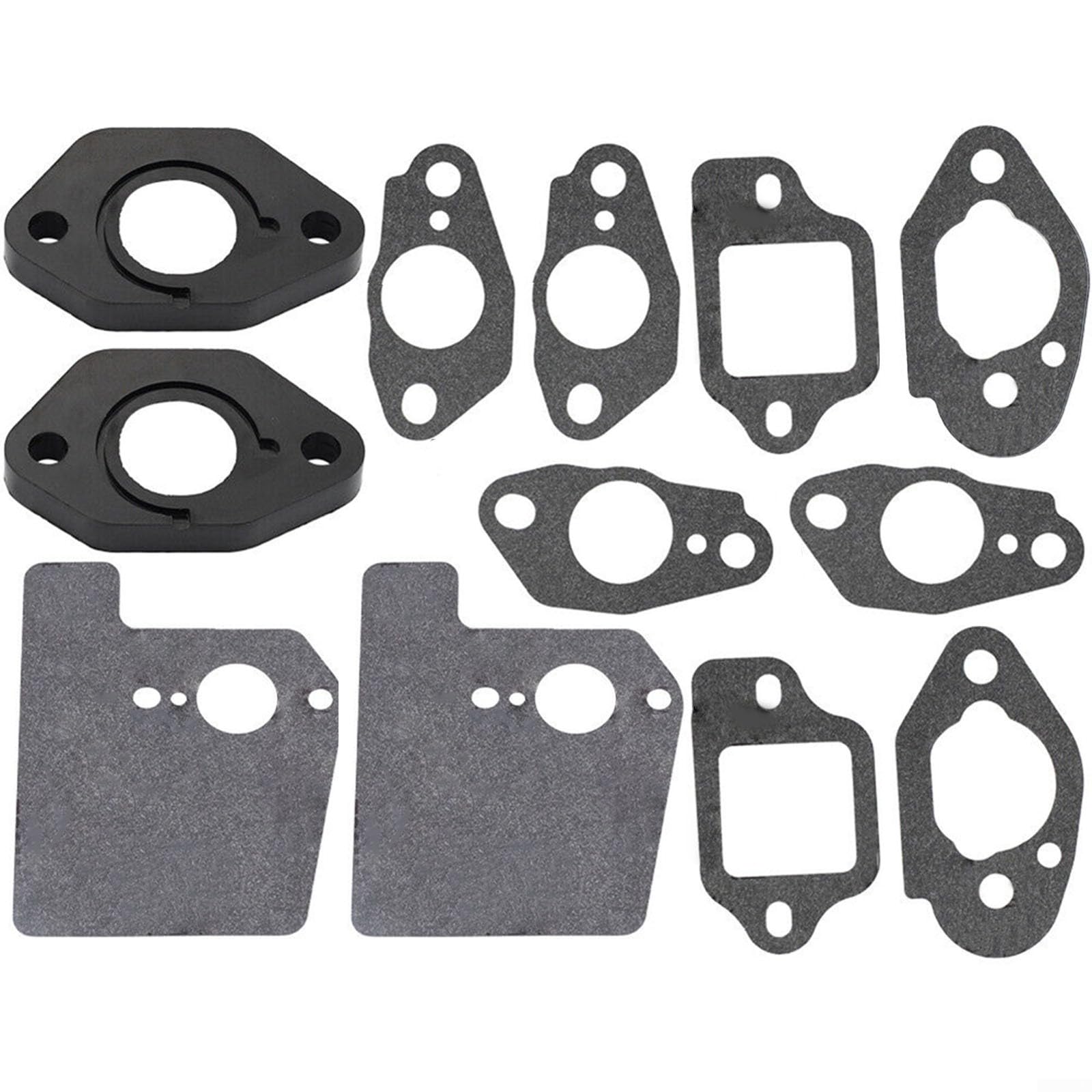 Carburettor Gasket Kit, 2 Sets GCV135 Carburetor Insulator Gasket For Honda GCV190 GSV190 GCV160A Engine, Carburetor Gasket Insulator Set