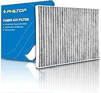 Vista 9 de PHILTOP Filtro de aire de cabina, ACF058 (CF10361) Reemplazo para Cobalt, HHR, G5, Ion, Pursuit, Filtro de Cabina Premium con filtro de carbón