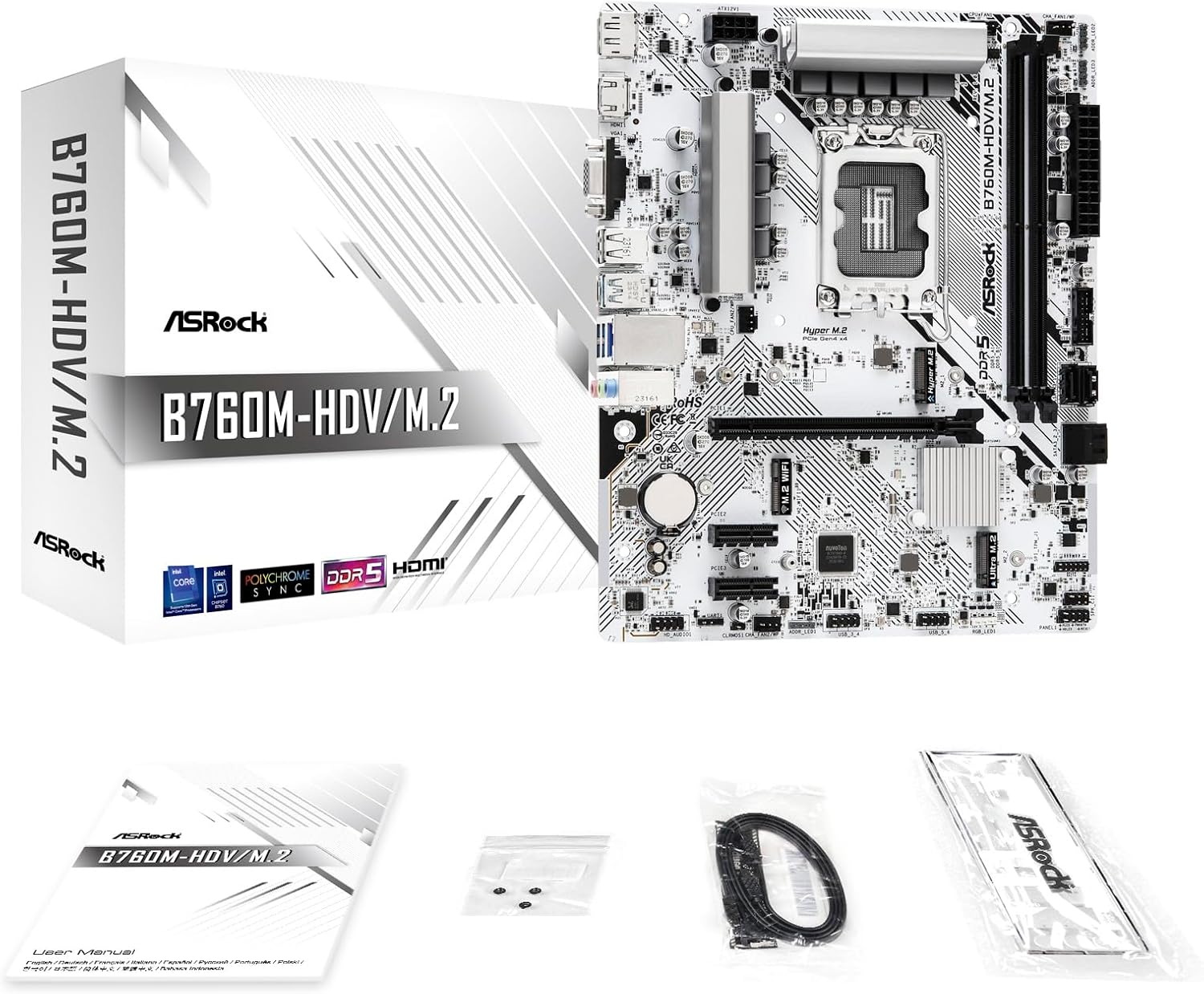 ASRock B760M-HDV/M.2 Review: Testado 7 dias para gamers com DDR5