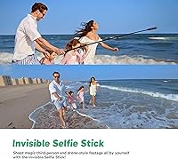 Vista 4 de AKASO 360 Weatherproof 360° Cámara de acción Creator Combo - Vídeo 360 de 5.7K con sensores de 1/2 pulgada 48 MP, foto 360 de 72 MP