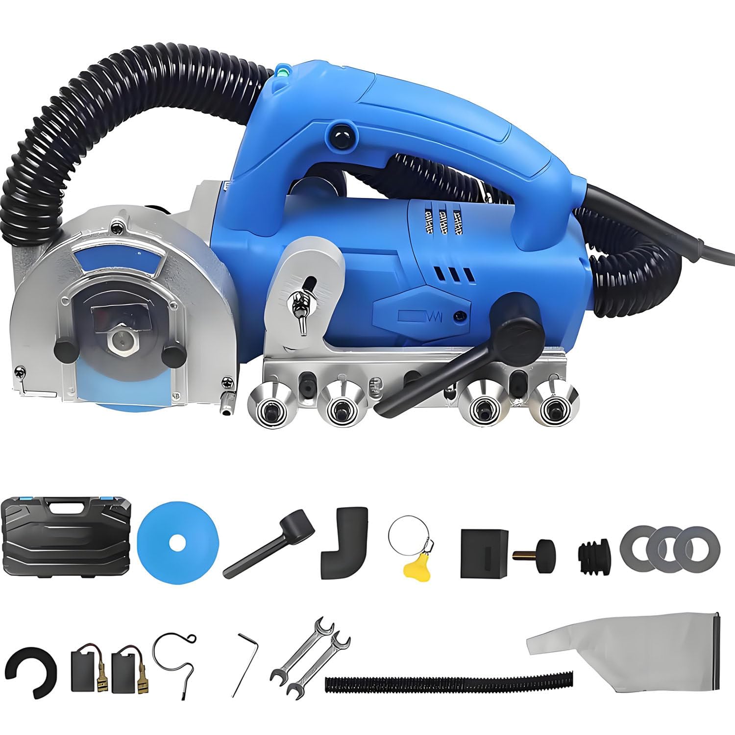 Máquina removedora de lechada de Azulejos de 1200 W y 9000 RPM, Herramienta eléctrica para Eliminar lechada Vieja y Cemento para la reparación y rejuntado de Azulejos de cerámica, 220 V