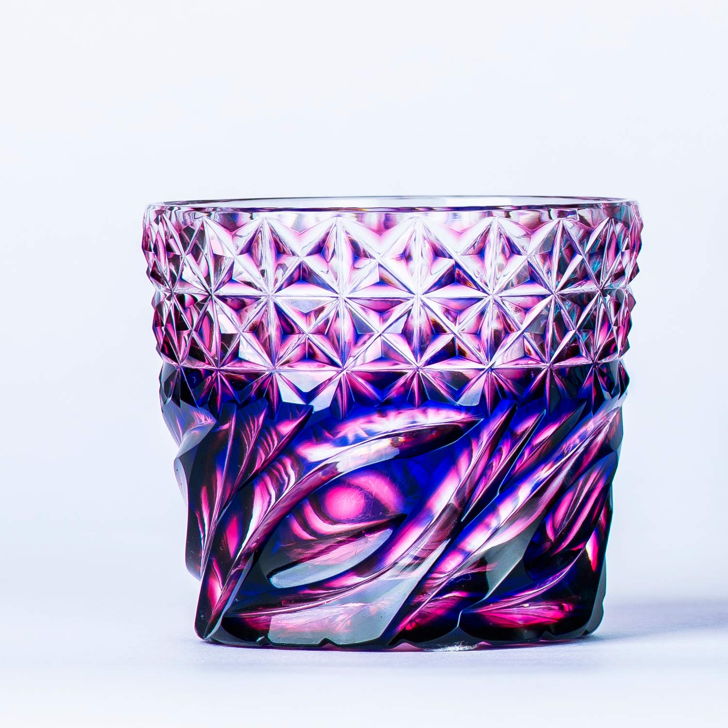 Amazon｜山下工芸(Yamashita kogei) そば猪口 金赤/瑠璃 φ65×H55mm 