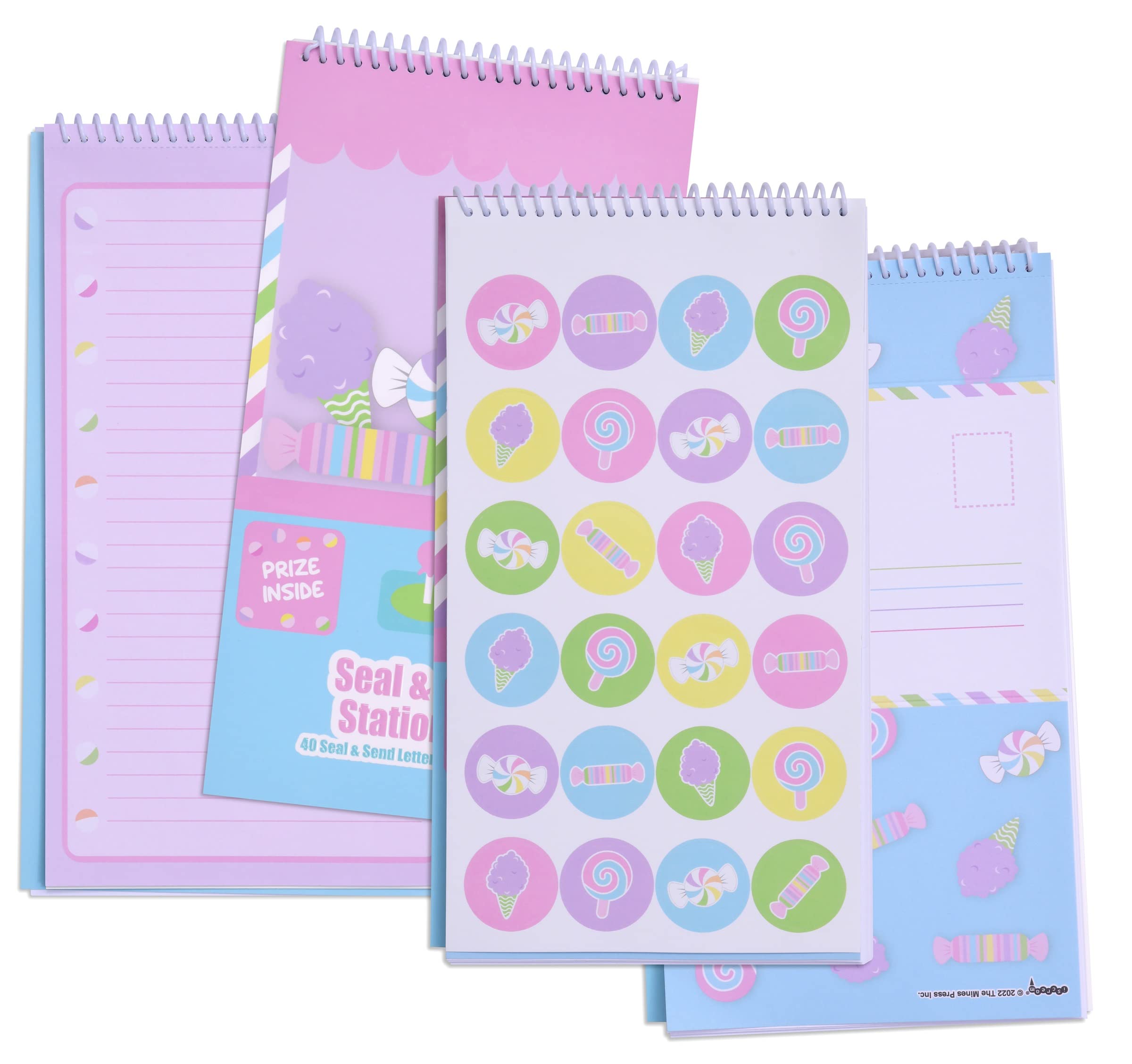 Iscream Seal And Send 40 Sheet Stationery Note Card Pad